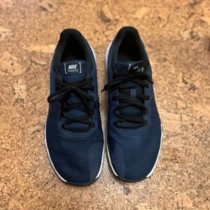 Nike Men's Flex Control Tr4 Cross Trainer, Navy, Lightly worn, 10.5